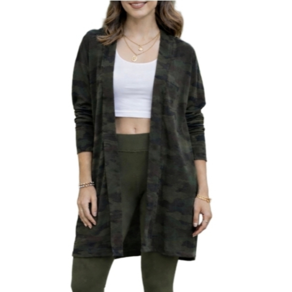 Sanctuary Camo Cardigan